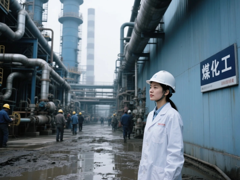 大型煤化工生產(chǎn)現(xiàn)場(chǎng)